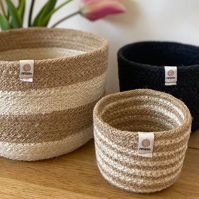 Respiin Tall Baskets - Neutral