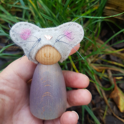 The Forest Folk - Handcrafted Peg Dolls