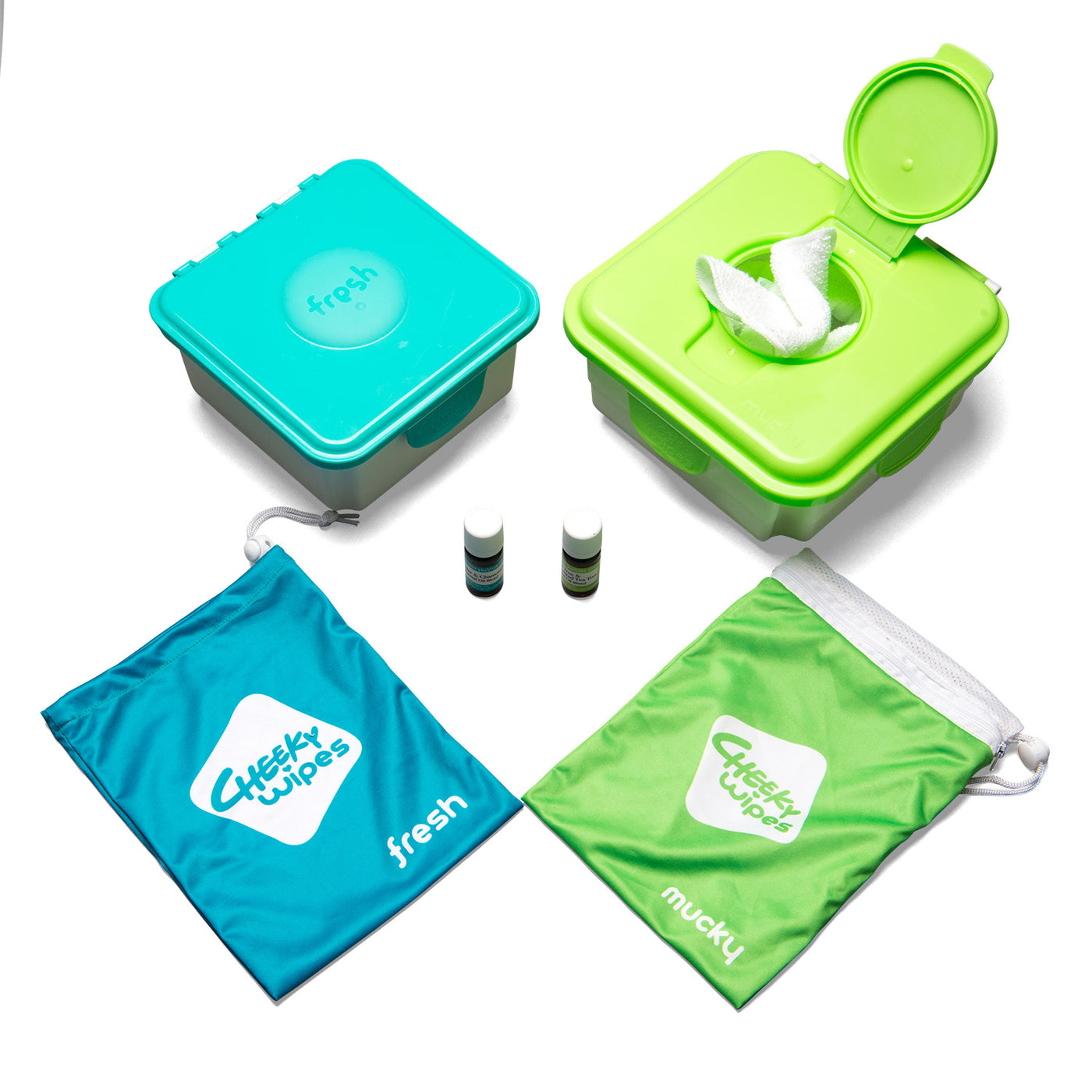 Cheeky Wipes - Complete Reusable Wipes Kit