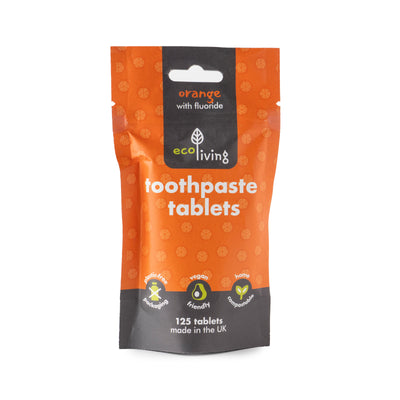 ecoLiving Toothpaste Tablets - 125 Tablets (2-Month Supply)