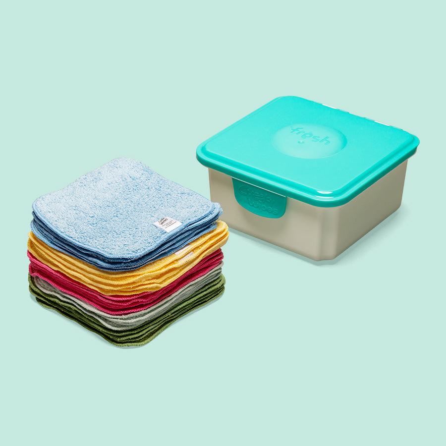 Cheeky Wipes - Mini Reusable Wipes Kit