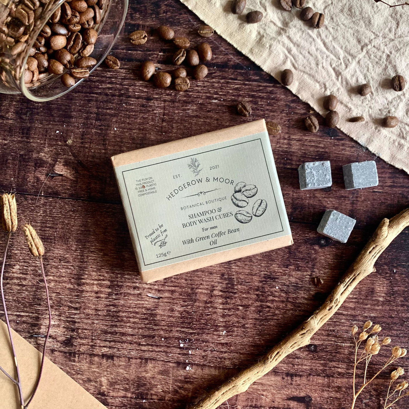 Hedgerow & Moor Shampoo and Body Wash Cubes