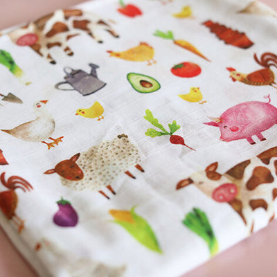 The Fox in the Attic - Swaddle Blankets